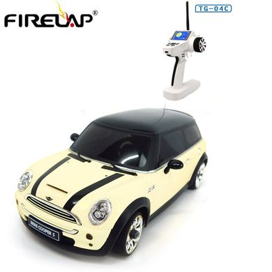 Радиоуправляемая автомодель 1:28 Firelap IW04M Mini Cooper 4WD белый (FLP-409G4w) Spok