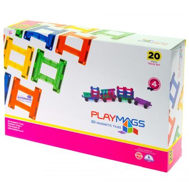 Магнитный конструктор Playmags 20 деталей (PM155) Spok