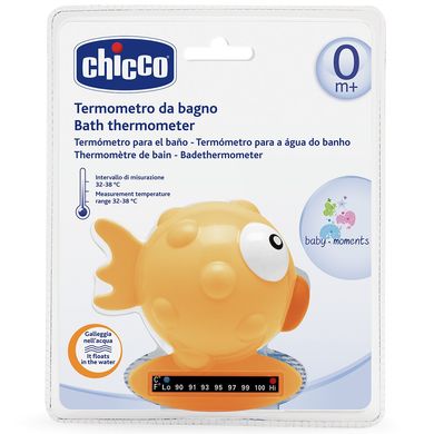 Термометр для ванной Chicco Рыбка Желтый (06564.00) Spok