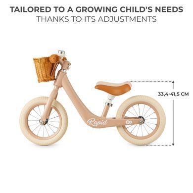 Біговел Kinderkraft Rapid 2 Pink (KRRAPI02PNK0000) Spok