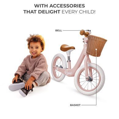 Біговел Kinderkraft Rapid 2 Pink (KRRAPI02PNK0000) Spok