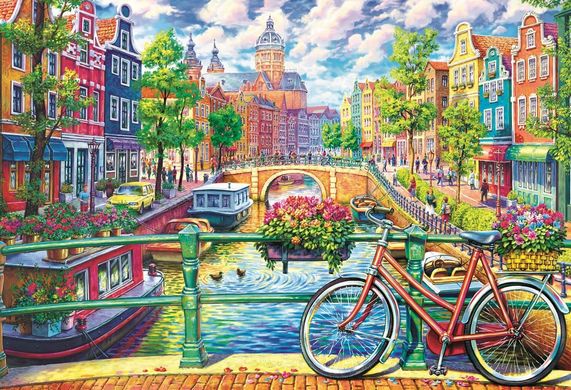 Пазл Trefl Амстердамский канал, 1500 элементов (26149) Spok