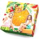 Мягкий надувной пуфик Danko Toys Fruit pouf Апельсин (FP-01-02) Фото 2