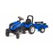 Детский трактор Falk New Holland 3080AB Синий Фото 1