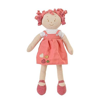 Мягкая игрушка BabyOno Кукла Лили 37 см Красный (1254) Spok