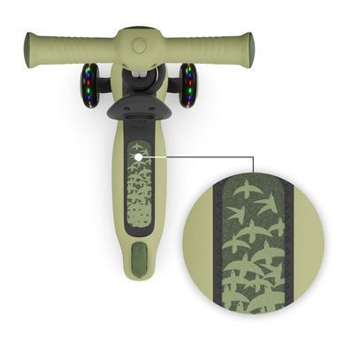 Самокат Kinderkraft Halley 2 Grassland Green (KRHALL02GRE0000) Spok