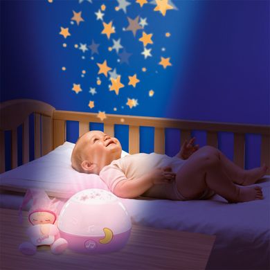 Проектор-ночник Chicco Звезды Розовый (02427.10) Spok