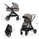 Універсальна коляска 3 в 1 Kinderkraft Esme Pro Sand Beige (KSESME00BEG300N) Фото 2
