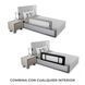 Захисна бар'єрка для ліжка Kinderkraft Guard and Dream Black (KAGUDR00BLK0000) Фото 4