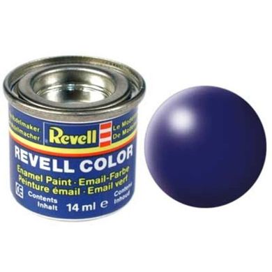 Краска синяя-Люфтганза шелковисто-матовая dark blue silk 14ml Revell (32350) Spok
