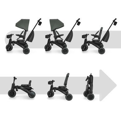 Трехколесный велосипед Kinderkraft Jazz 3 Green (KRJAZZ03GRE0000) Spok