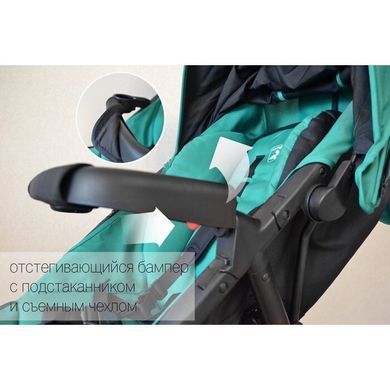 Прогулочная коляска Carrello Maestro CRL-1414/1 Frost Gray Лен + дождевик Spok