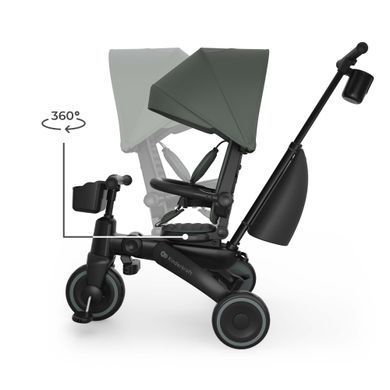 Трехколесный велосипед Kinderkraft Jazz 3 Green (KRJAZZ03GRE0000) Spok