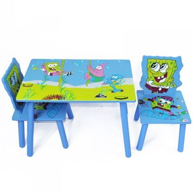 Стол и 2 стула Tilly W02-5152 Sponge Bob Spok