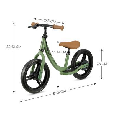 Беговел Kinderkraft Space Light Green (KRSPAC23GRE0000) Spok