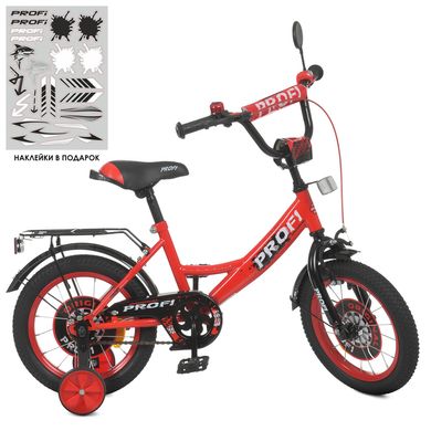 Велосипед Profi Original Boy 14" Красно-черный (Y1446) Spok