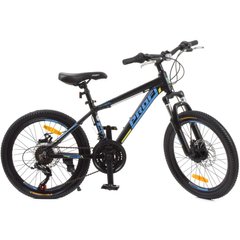 Велосипед Profi Optimal 20" 12,5" Чорно-синій (G20OPTIMAL A20.1) Spok