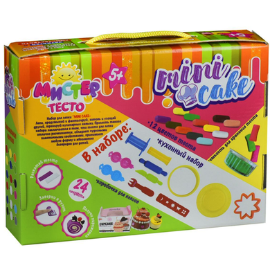 Набор для креативного творчества Strateg "Мистер тесто "Mini cake" (71204 ) Spok