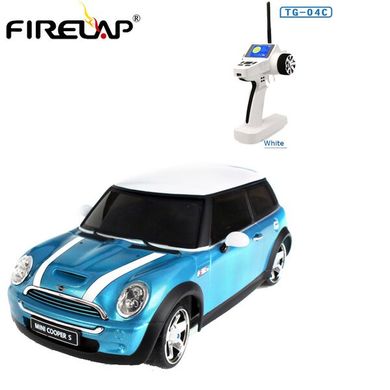 Радиоуправляемая автомодель 1:28 Firelap IW04M Mini Cooper 4WD синий (FLP-409G4a) Spok