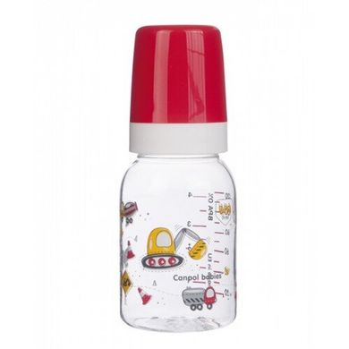 Бутылочка для кормления Canpol Babies Машины 120 мл, в ассортименте (11/849) Spok