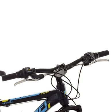 Велосипед Profi Optimal 20" 12,5" Чорно-синій (G20OPTIMAL A20.1) Spok