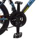 Велосипед Profi Optimal 20" 12,5" Чорно-синій (G20OPTIMAL A20.1) Фото 6