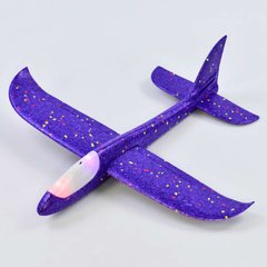 Планер-самолет метательный Фиолетовый (С 33807) Spok