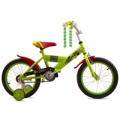 Детский велосипед Premier Enjoy 16" Lime (149,16) Spok
