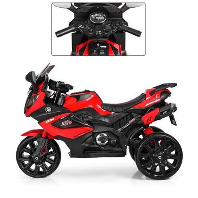 Мотоцикл Bambi Black/Red (M 3986EL-3) Spok