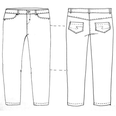 Утепленные брюки-скинни Модный карапуз 104 см Синие (03-00559-2-104) Spok