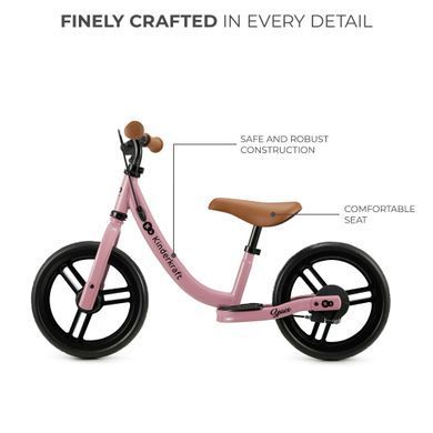 Біговел Kinderkraft Space Dark Pink (KRSPAC23PNK0000) Spok