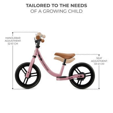 Біговел Kinderkraft Space Dark Pink (KRSPAC23PNK0000) Spok