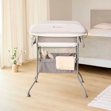 Столик для пеленання з ванночкою Kinderkraft Bubbly Grey (KABUBB00GRY0000) Spok