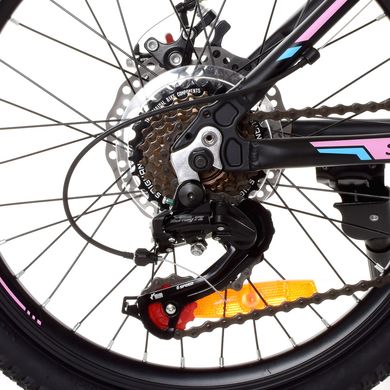 Велосипед Profi Optimal 20" 12,5" Черно-розовый (G20OPTIMAL A20.2) Spok