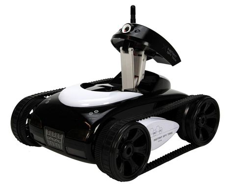 Танк-шпион Happy Cow WiFi I-Spy Mini с камерой Черно-белый (HC-777-270) Spok