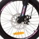 Велосипед Profi Optimal 20" 12,5" Черно-розовый (G20OPTIMAL A20.2) Фото 4