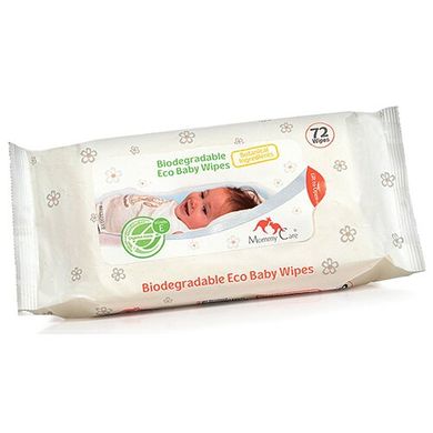 Влажные органические салфетки для младенцев Mommy Care 72 шт (952171) Spok