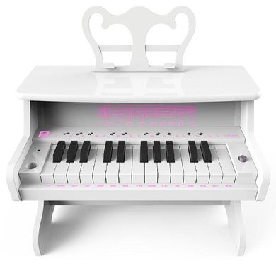 Детское обучающее пианино с Bluetooth iDance My Piano MP 1000 White (MYPIANO1000WH) Spok