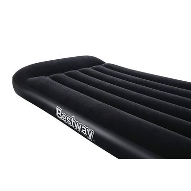 Велюр-матрас Aerolax Air Bed Twin Bestway 188х99х30 см (67556) Spok