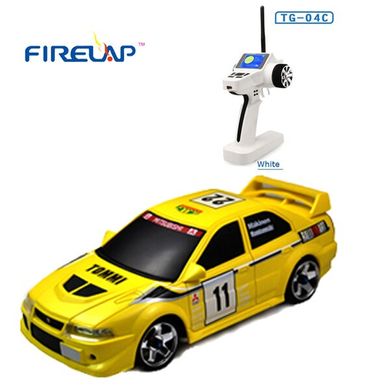 Радиоуправляемая автомодель 1:28 Firelap IW04M Mitsubishi EVO 4WD желтый (FLP-405G4y) Spok
