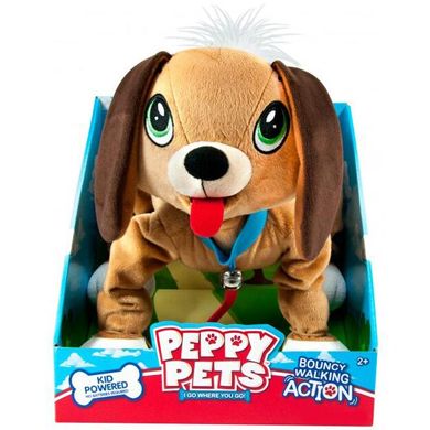 Игрушка Peppy Pets Веселая прогулка Бассет 28 см (245277) Spok