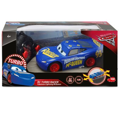 Радиоуправляемый автомобиль Dickie Toys Cars 3 Молния МакКвин Чемпион с функцией дыма (3086008) Spok