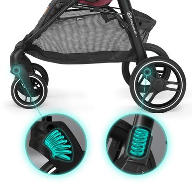 Прогулочная коляска Kinderkraft Grande 2020 Grey (KKWGRANGRY000N) Spok