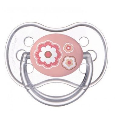 Силиконовая круглая пустышка Canpol Babies Newborn baby, 6-18 месяцев, в ассортименте (22/563) Spok