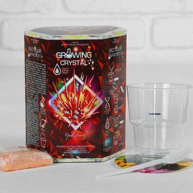 Набор для проведения опытов Danko Toys "Growing Crystal" красный (GRK-01-03U) Spok
