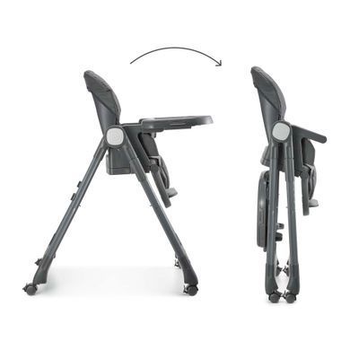 Стульчик для кормления Kinderkraft Tulo Grey (KHTULO00GRY0000) Spok