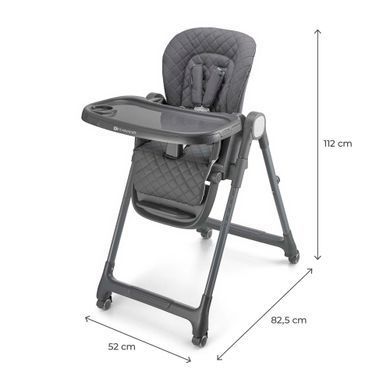 Стульчик для кормления Kinderkraft Tulo Grey (KHTULO00GRY0000) Spok
