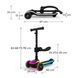 Самокат 2-в-1 Kinderkraft Raket Up Black (KRRAUP00BLK0000) Фото 6