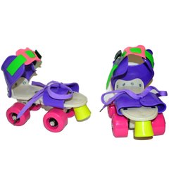 Раздвижные ролики Profi MS 0053 Фиолетовые Spok