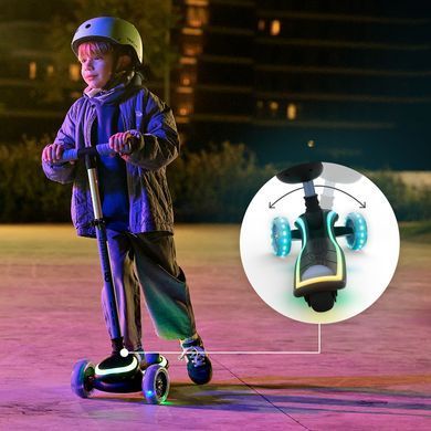 Самокат 2-в-1 Kinderkraft Raket Up Blue (KRRAUP00BLU0000) Spok